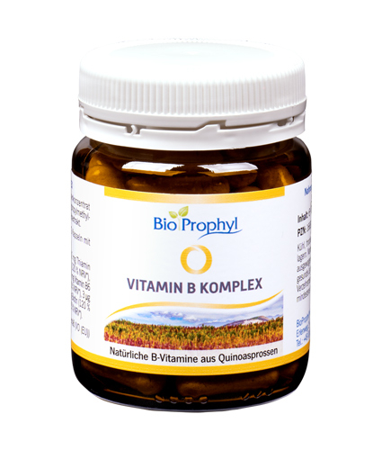 BioProphyl Vitamine B Complex 60 capsules met alle 8 B-vitamines uit quinoa-spruiten