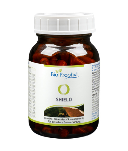 BioProphyl Multivitamine Schild 120 plantaardige capsules met vitaminen, mineralen en sporenelementen