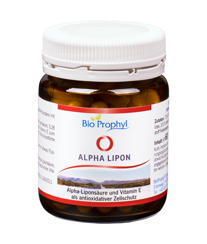 BioProphyl R-Alfa Liponzuur 300 mg 60 vegetarische capsules van 300 mg R-alfaliponzuur