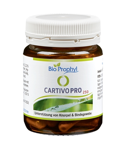 BioProphyl Cartivo-Pro 250 60 capsules met 250 mg hyaluronzuur, koper en vitamine C