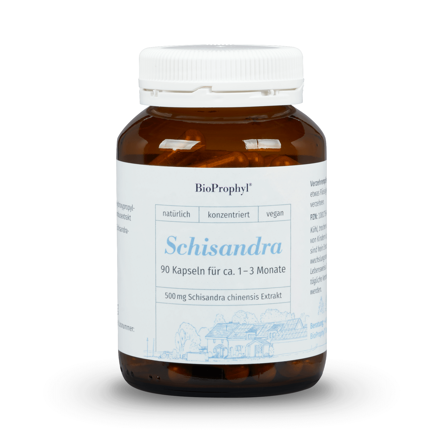 BioProphyl Schisandra Balans en Energie 90 vegetarische capsules van 500 mg Schizandra-extract 10:1