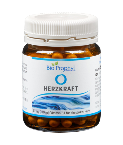 BioProphyl Hartkracht 60 plantaardige capsules met 50 mg co-enzym Q10, magnesium en vitamine B1