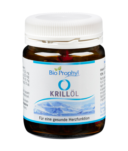 BioProphyl Krillolie Omega 3 60 capsules met 87,5 mg EPA en DHA uit 500 mg krillolie