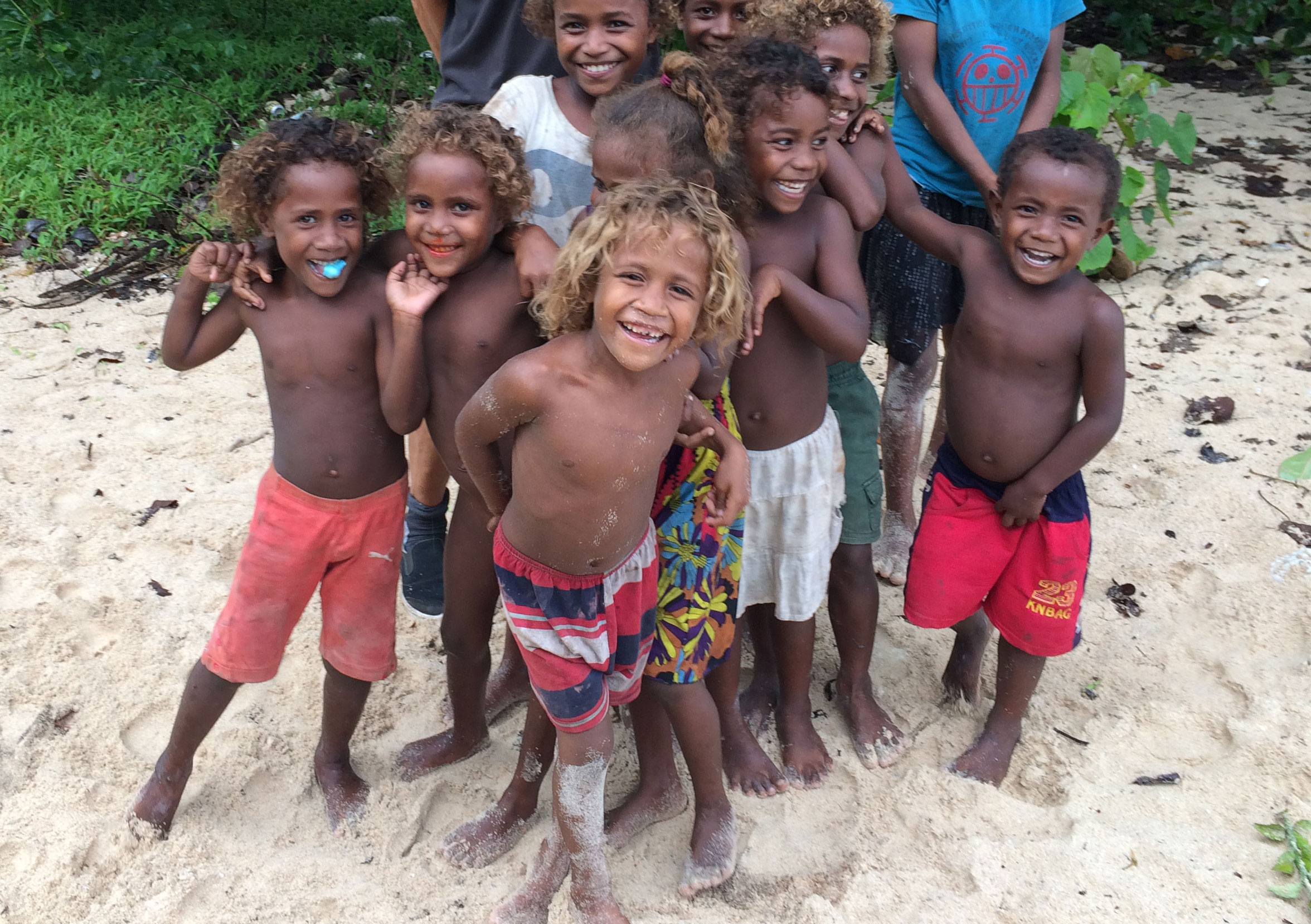 Kinderen op de Salomonseilanden